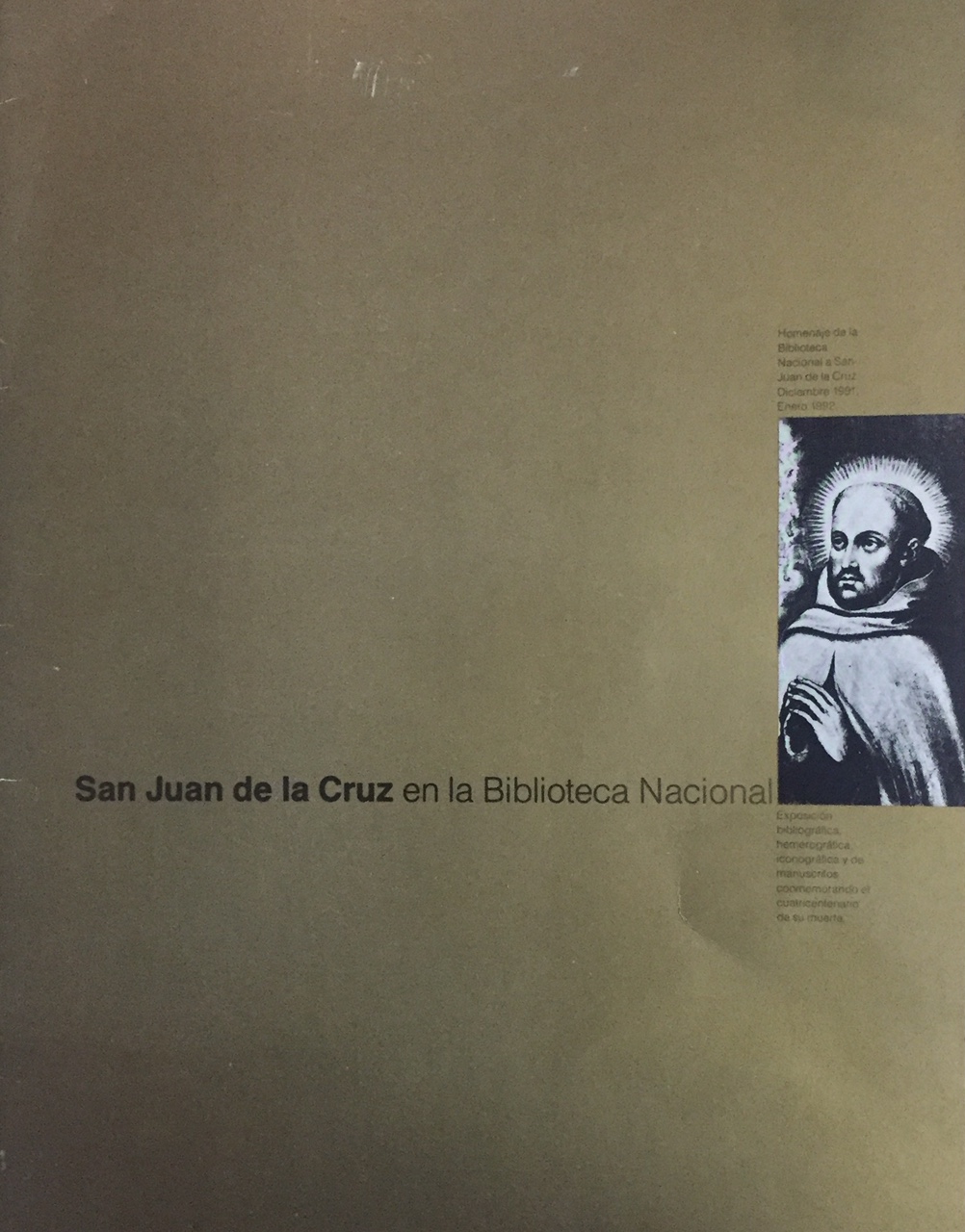 San Juan de la Cruz en la Biblioteca Nacional